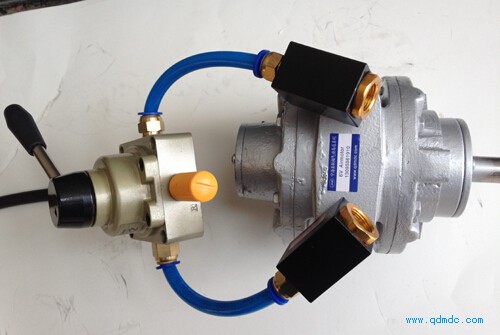 快速排气阀安装实物图