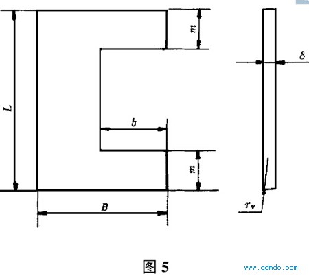 )贯穿叶片几何尺寸计算